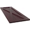 Ekena Millwork True Fit PVC Single X-Board Farmhouse Fixed Mount Shutters, Wine Red, 12W x 36H, PR TFP001FH12X036WR - alternate 2